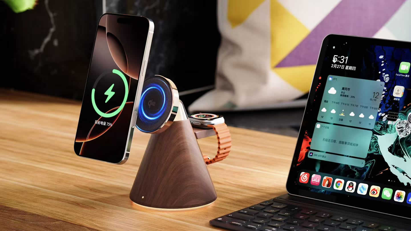 MAGNETIC CAR WIRELESS CHARGER